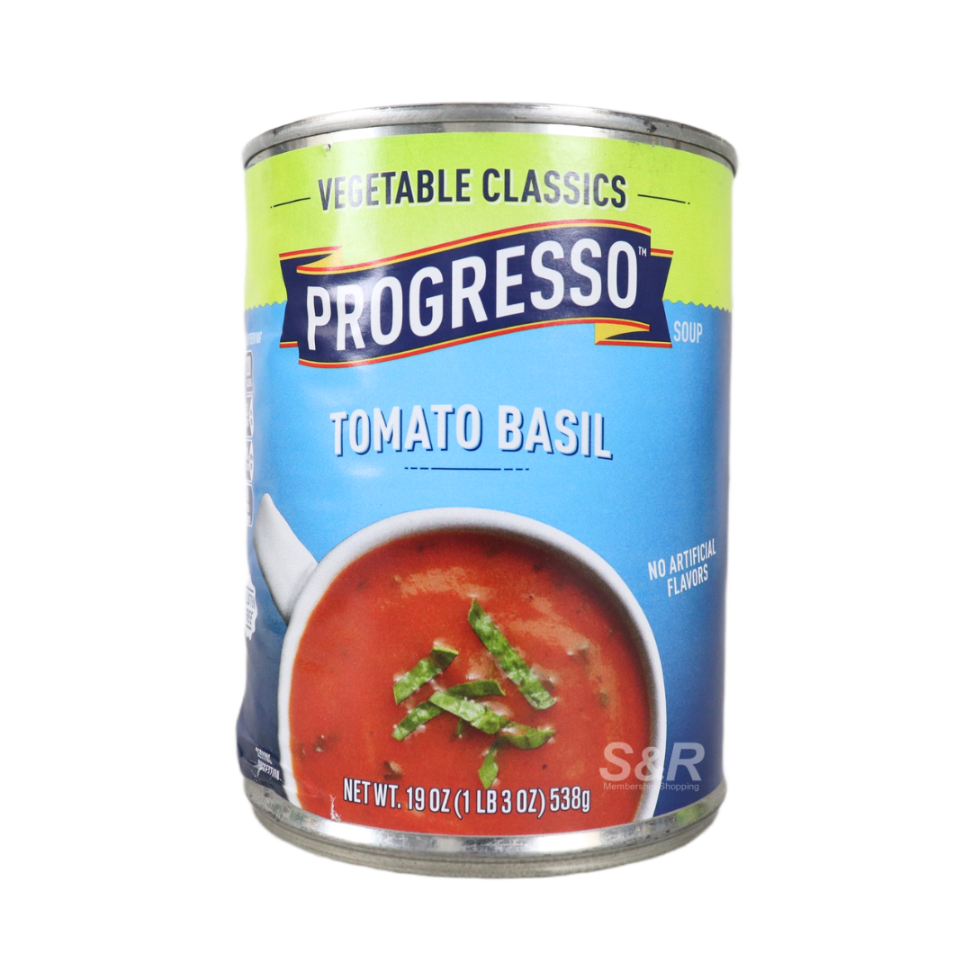 Progresso Tomato Basil Soup 538g